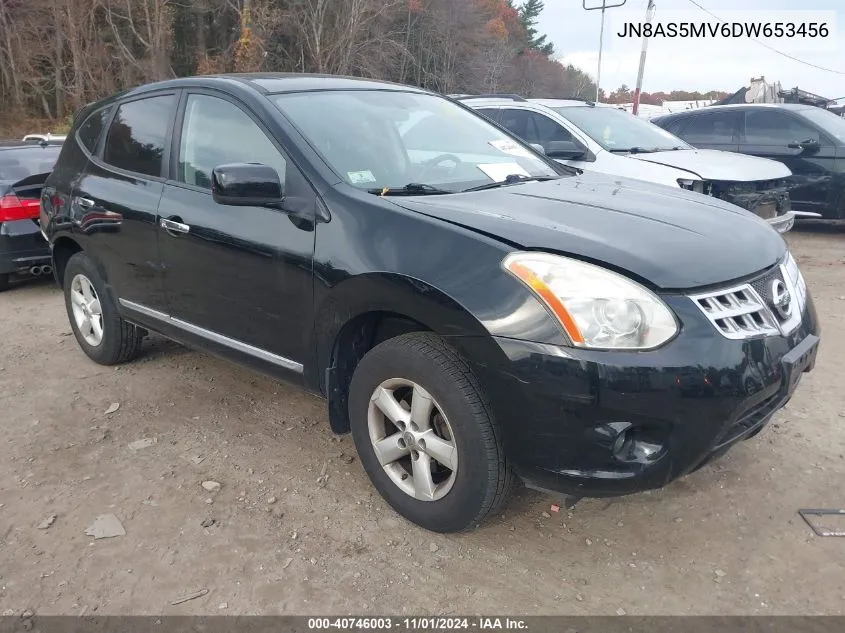 2013 Nissan Rogue S VIN: JN8AS5MV6DW653456 Lot: 40746003