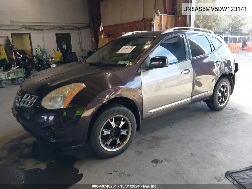 2013 Nissan Rogue Sv VIN: JN8AS5MV5DW123141 Lot: 40746281