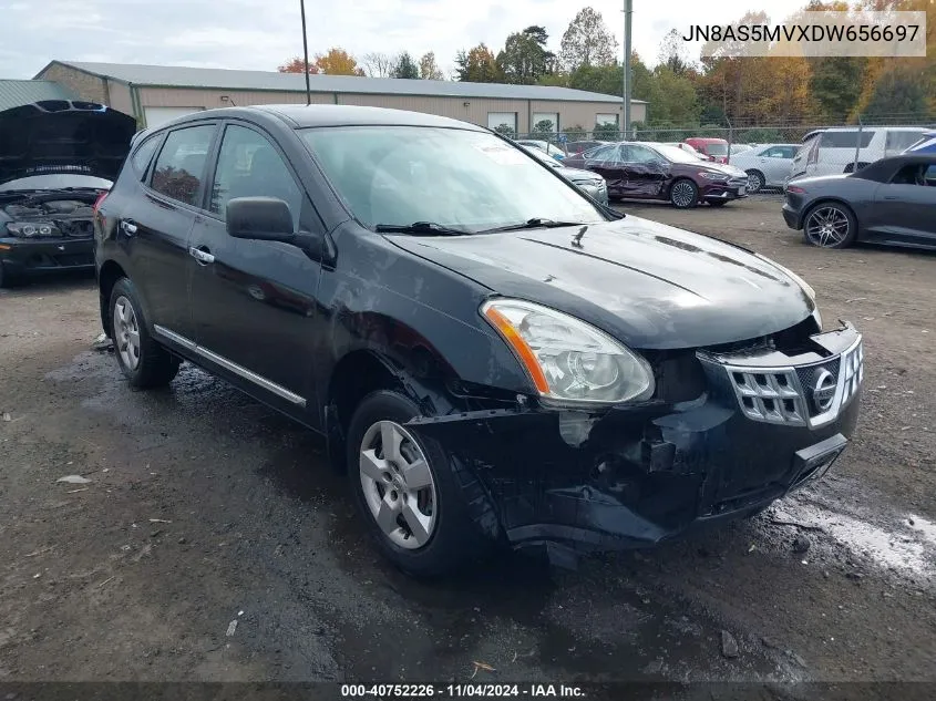 2013 Nissan Rogue S VIN: JN8AS5MVXDW656697 Lot: 40752226