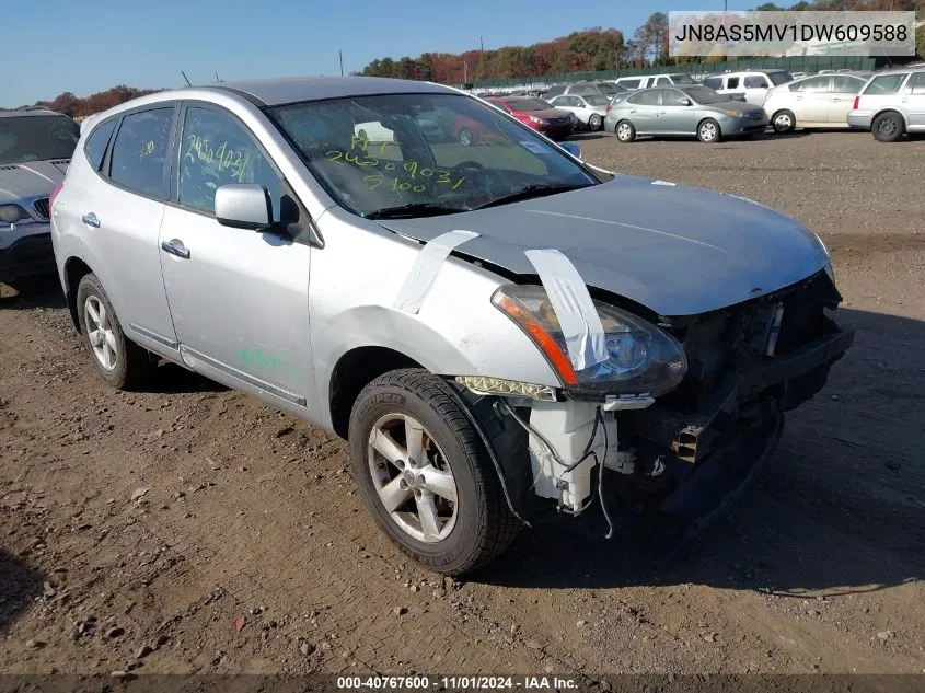 2013 Nissan Rogue S VIN: JN8AS5MV1DW609588 Lot: 40767600