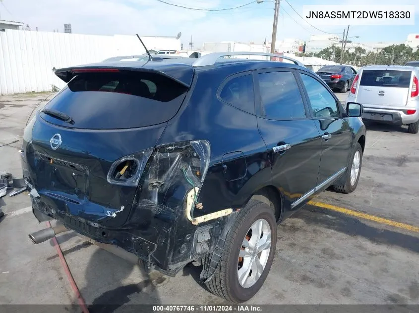 2013 Nissan Rogue Sv VIN: JN8AS5MT2DW518330 Lot: 40767746