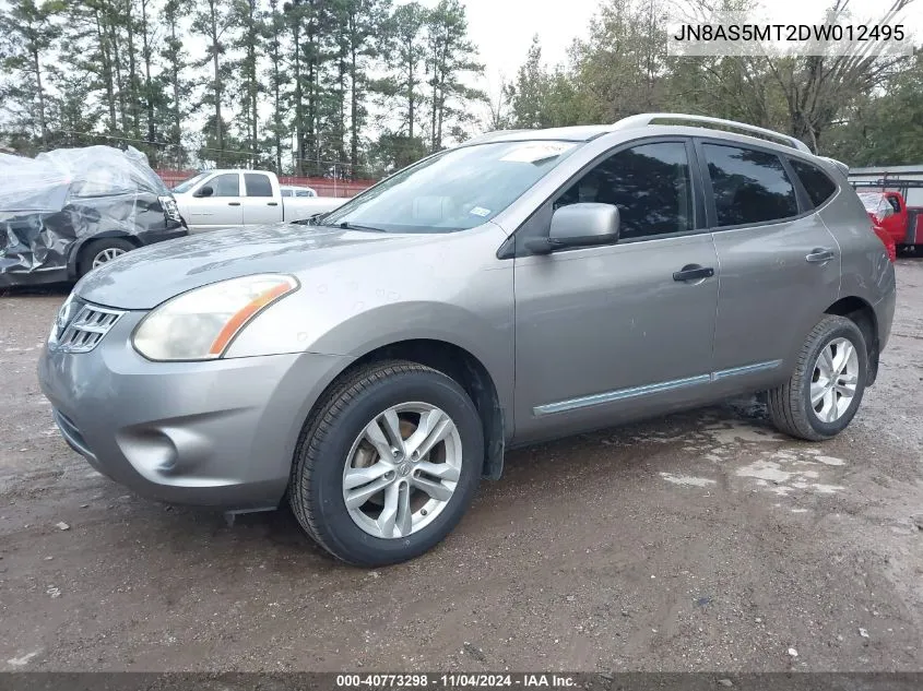 2013 Nissan Rogue Sv VIN: JN8AS5MT2DW012495 Lot: 40773298