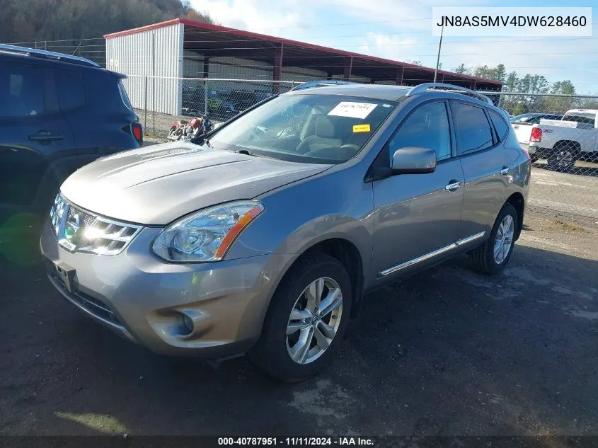 2013 Nissan Rogue Sv VIN: JN8AS5MV4DW628460 Lot: 40787951