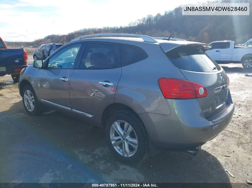 2013 Nissan Rogue Sv VIN: JN8AS5MV4DW628460 Lot: 40787951