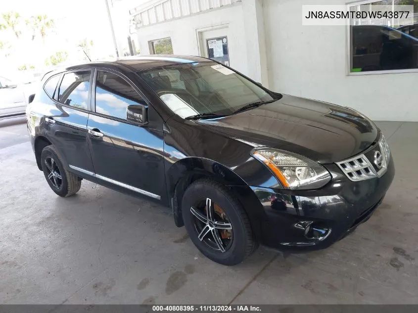 2013 Nissan Rogue S VIN: JN8AS5MT8DW543877 Lot: 40808395