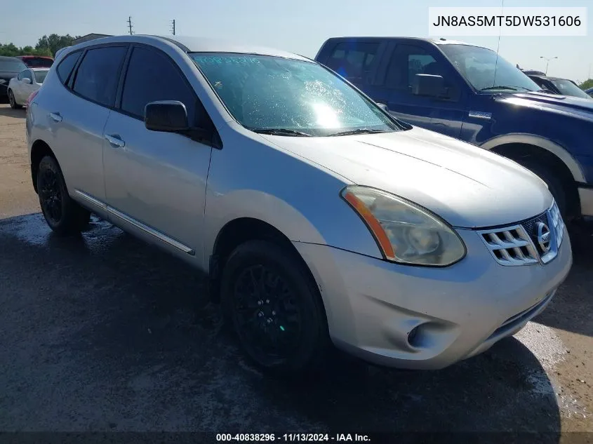 2013 Nissan Rogue S VIN: JN8AS5MT5DW531606 Lot: 40838296