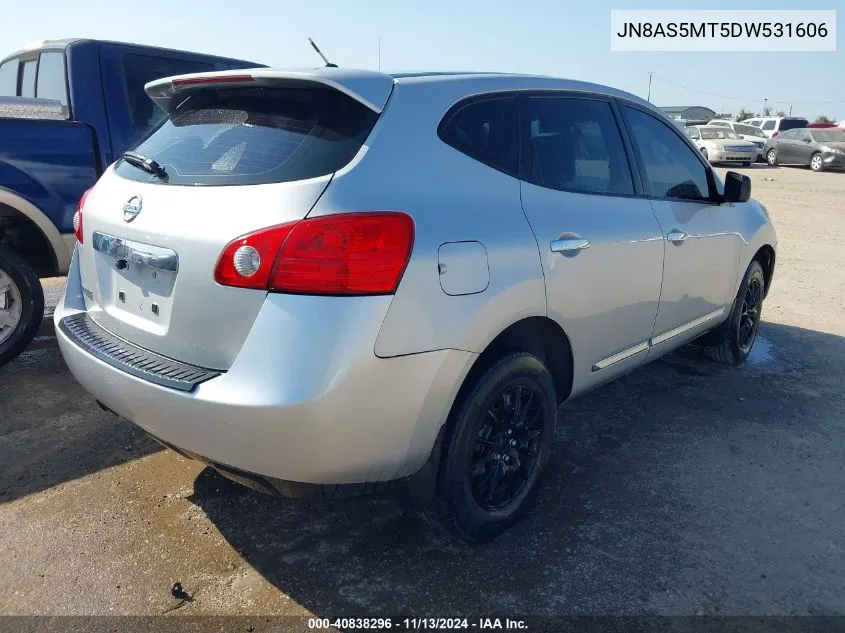 2013 Nissan Rogue S VIN: JN8AS5MT5DW531606 Lot: 40838296