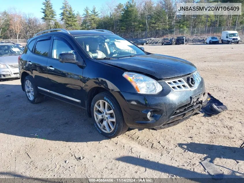 2013 Nissan Rogue Sv W/Sl Pkg VIN: JN8AS5MV2DW106409 Lot: 40854656