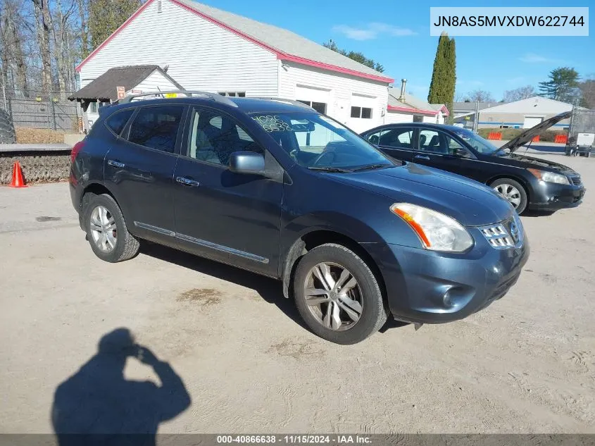 JN8AS5MVXDW622744 2013 Nissan Rogue Sv