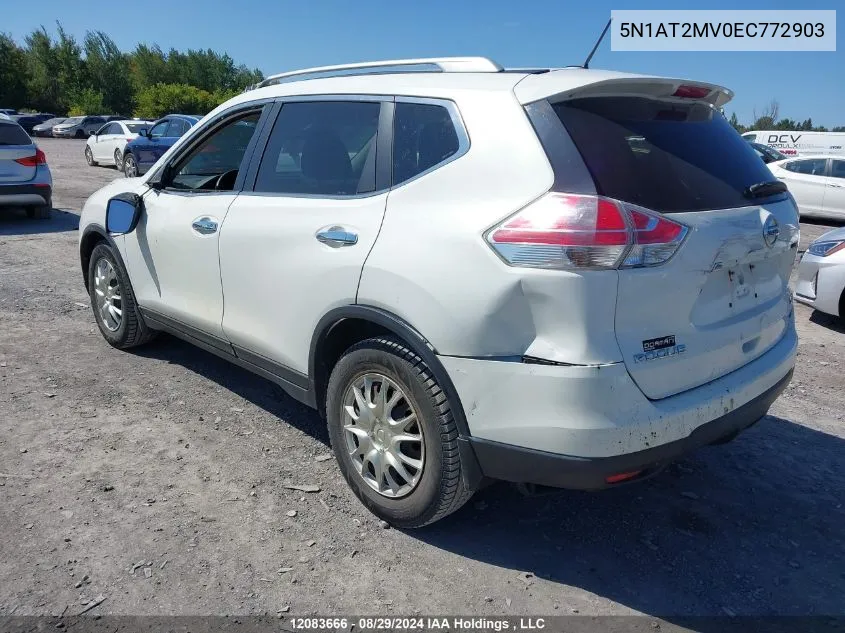 5N1AT2MV0EC772903 2014 Nissan Rogue