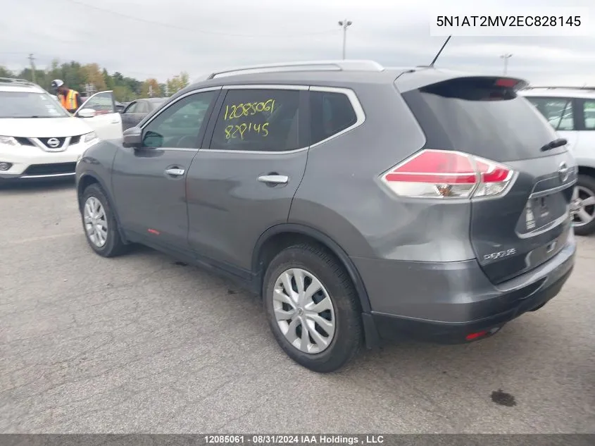 5N1AT2MV2EC828145 2014 Nissan Rogue S/Sl/Sv