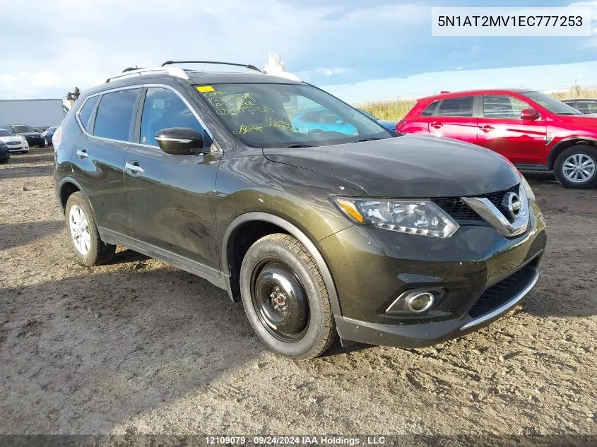 5N1AT2MV1EC777253 2014 Nissan Rogue