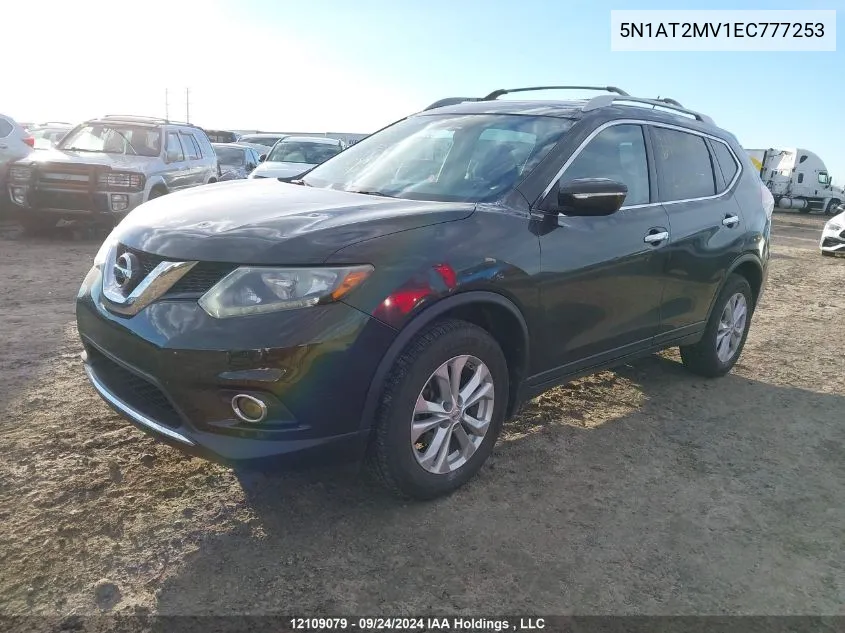 5N1AT2MV1EC777253 2014 Nissan Rogue