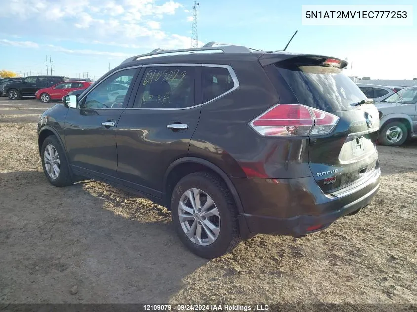 5N1AT2MV1EC777253 2014 Nissan Rogue