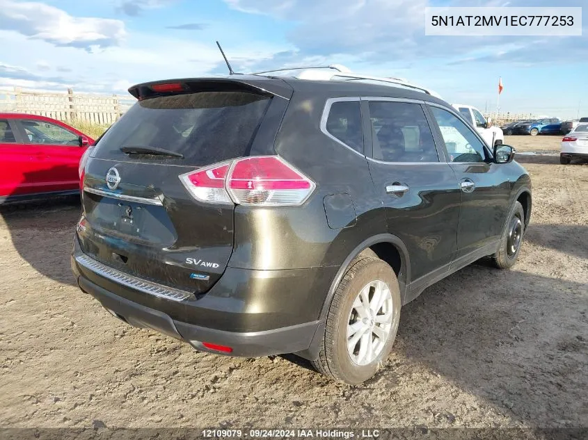 5N1AT2MV1EC777253 2014 Nissan Rogue