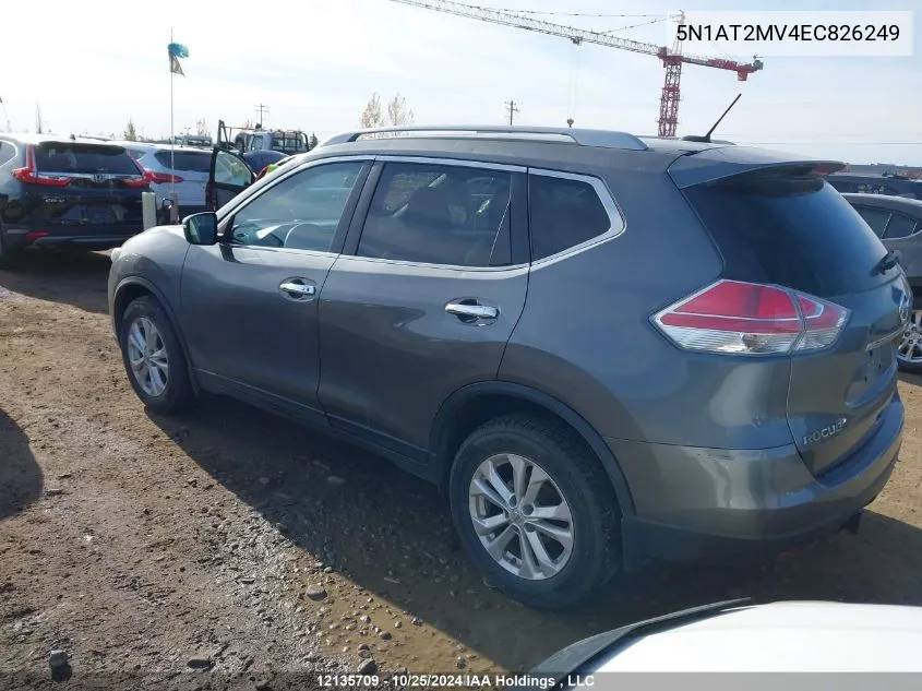 5N1AT2MV4EC826249 2014 Nissan Rogue