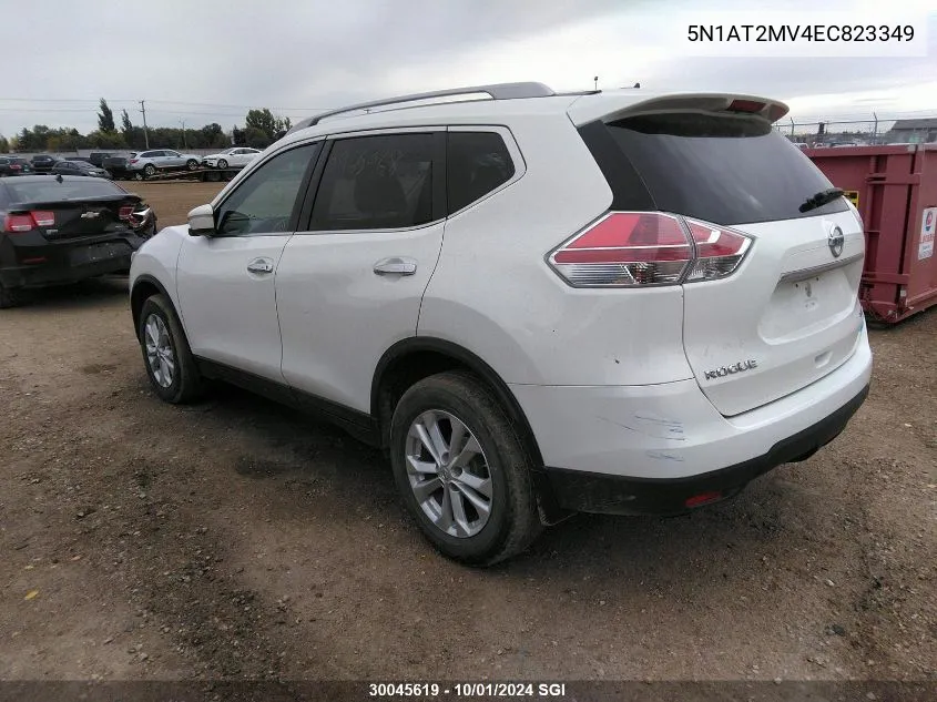 5N1AT2MV4EC823349 2014 Nissan Rogue S/Sl/Sv