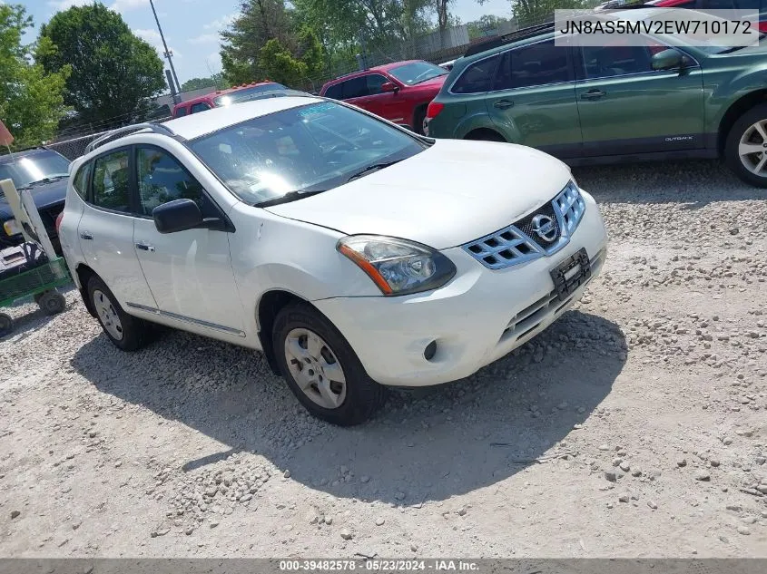 2014 Nissan Rogue Select S VIN: JN8AS5MV2EW710172 Lot: 39482578