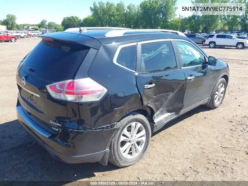 5N1AT2MV9EC775914 2014 Nissan Rogue Sv