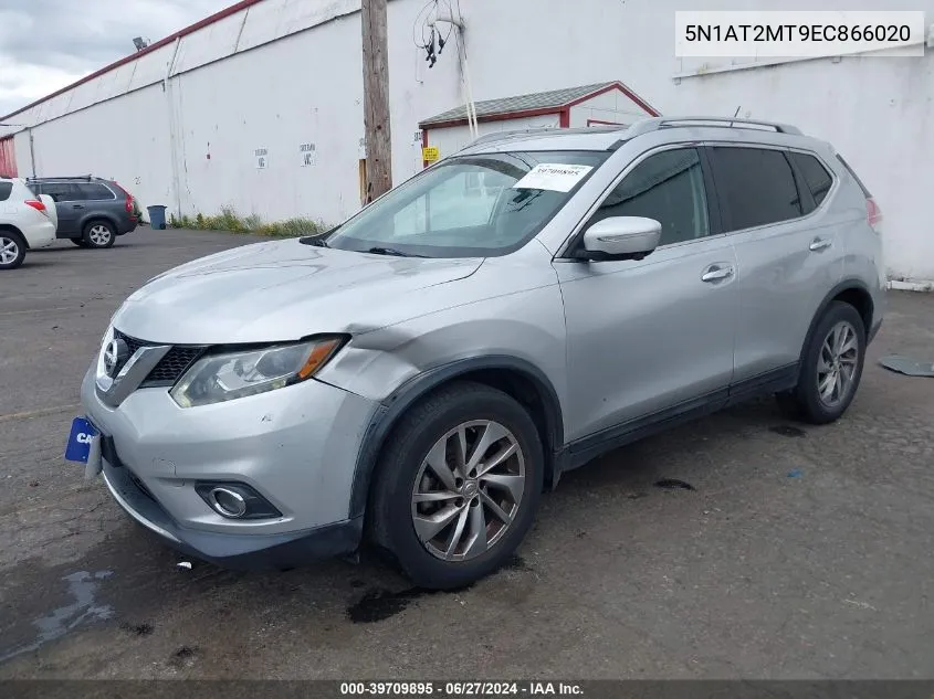 5N1AT2MT9EC866020 2014 Nissan Rogue Sl