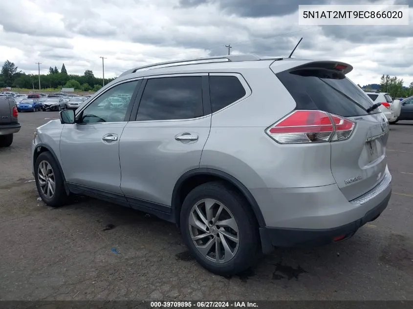 5N1AT2MT9EC866020 2014 Nissan Rogue Sl