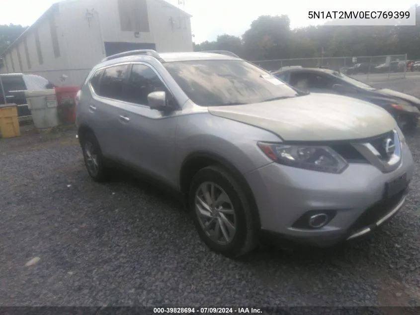 5N1AT2MV0EC769399 2014 Nissan Rogue Sl