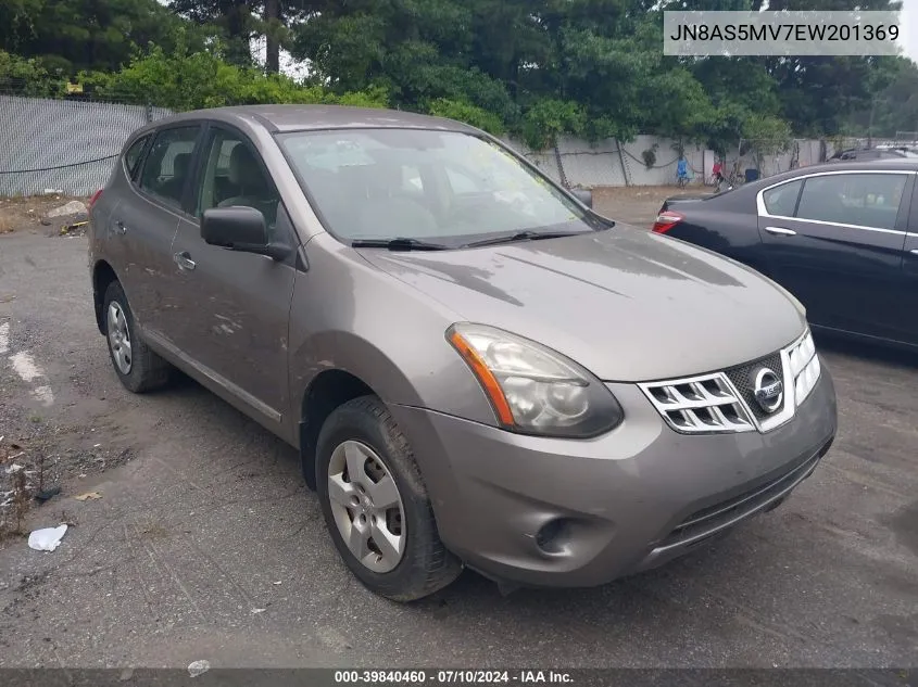 JN8AS5MV7EW201369 2014 Nissan Rogue Select S