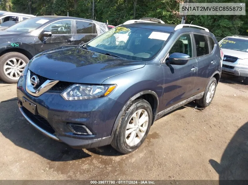 5N1AT2MV5EC855873 2014 Nissan Rogue Sv