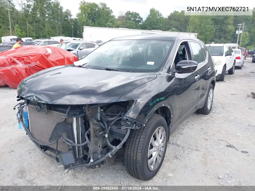 5N1AT2MVXEC762721 2014 Nissan Rogue S