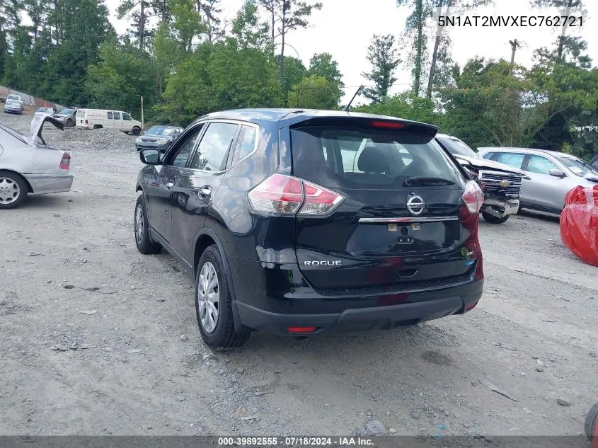 5N1AT2MVXEC762721 2014 Nissan Rogue S