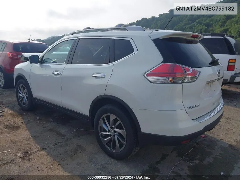 5N1AT2MV4EC799182 2014 Nissan Rogue S/Sl/Sv