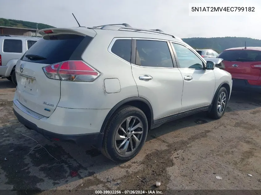 5N1AT2MV4EC799182 2014 Nissan Rogue S/Sl/Sv