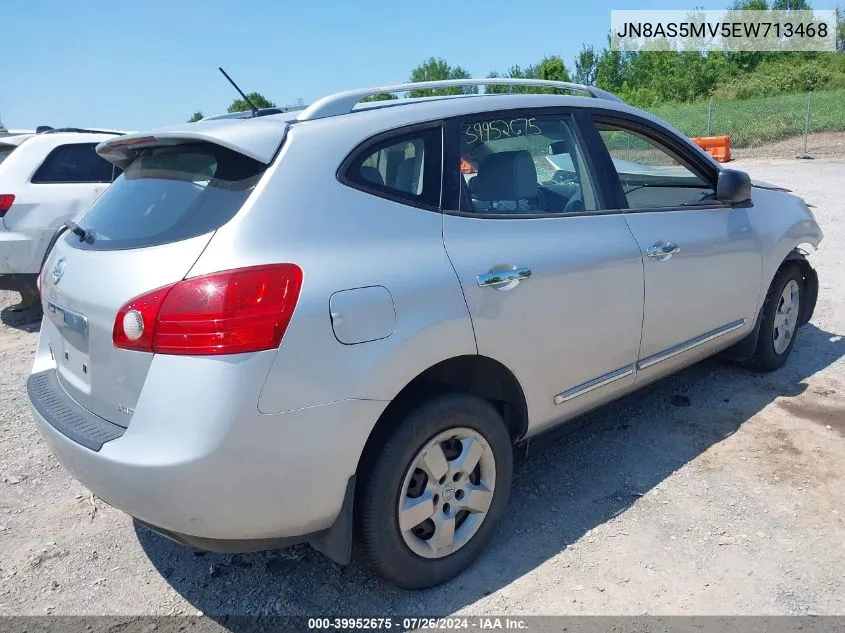 2014 Nissan Rogue Select S VIN: JN8AS5MV5EW713468 Lot: 39952675