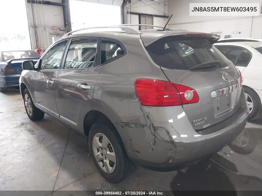 JN8AS5MT8EW603495 2014 Nissan Rogue Select S