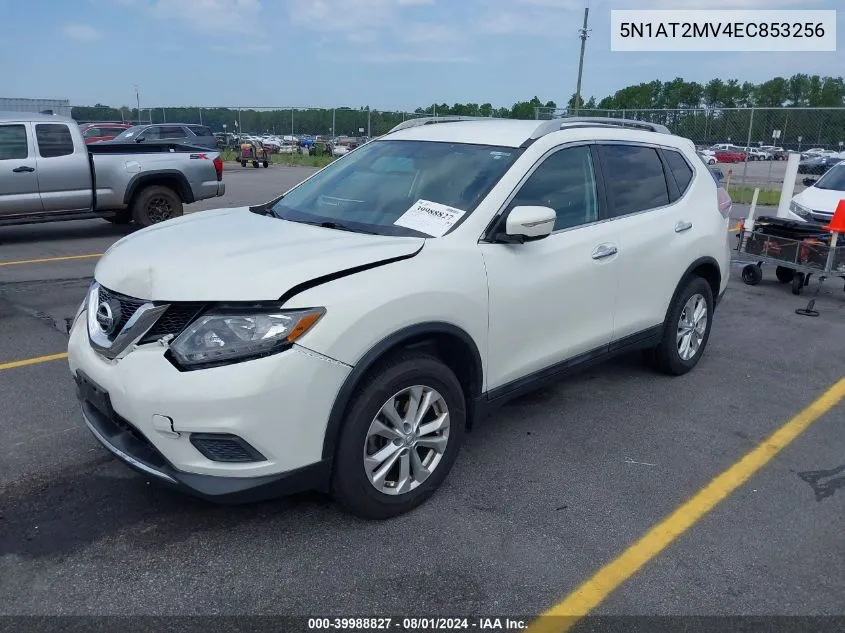 5N1AT2MV4EC853256 2014 Nissan Rogue Sv