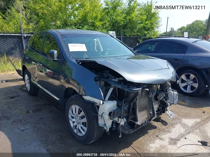 2014 Nissan Rogue Select S VIN: JN8AS5MT7EW613211 Lot: 39993738