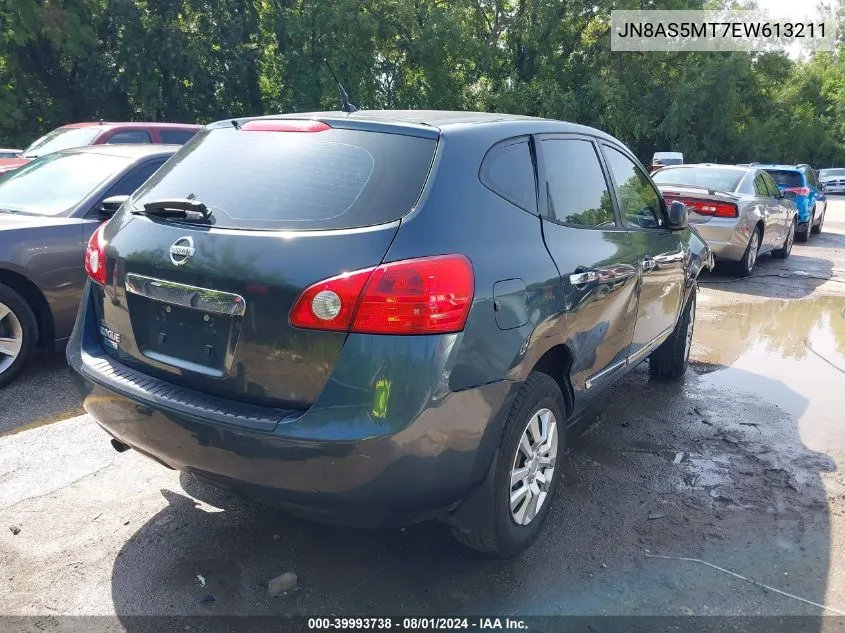 JN8AS5MT7EW613211 2014 Nissan Rogue Select S