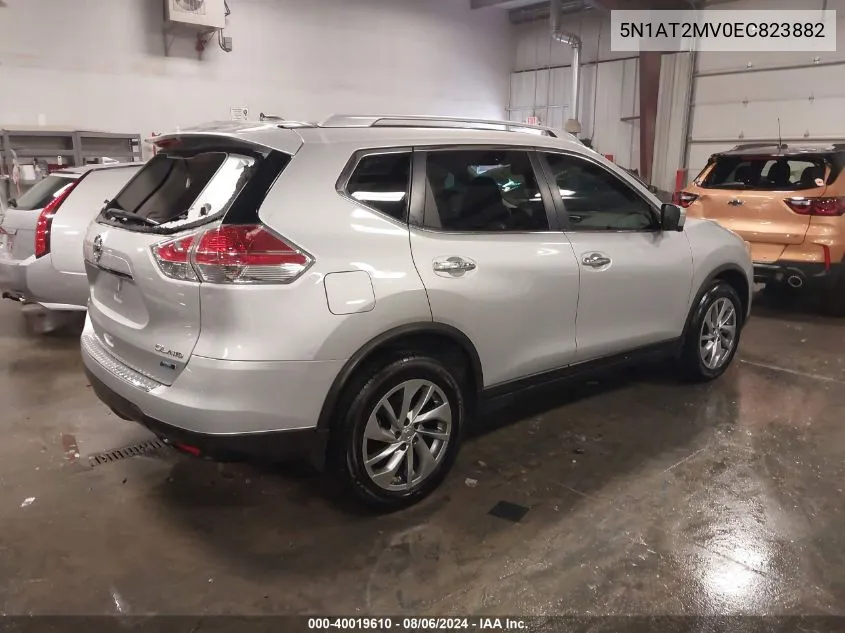 5N1AT2MV0EC823882 2014 Nissan Rogue Sl