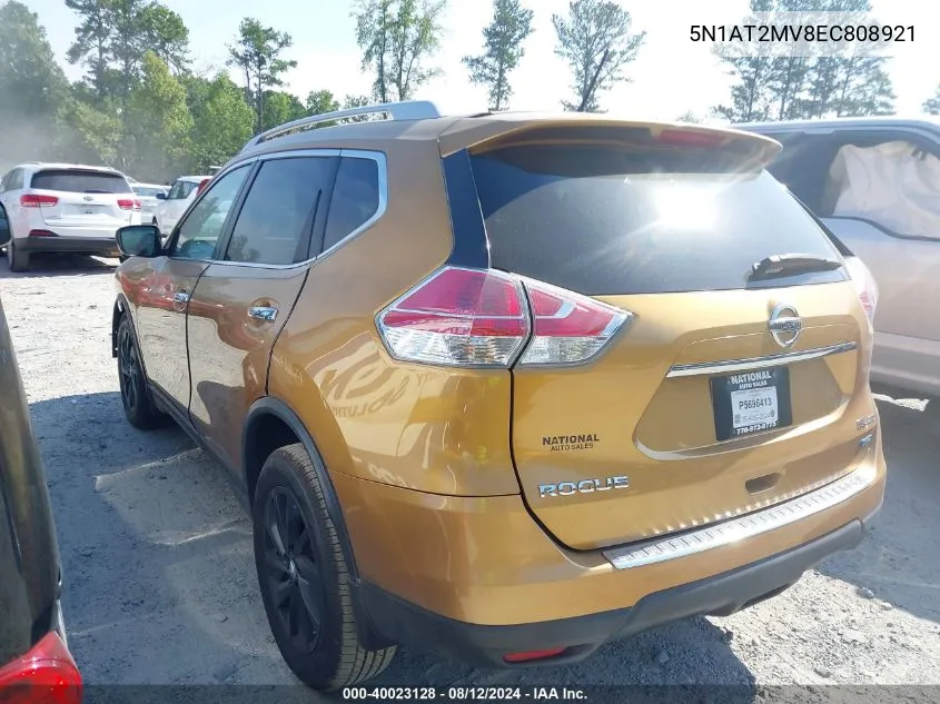 5N1AT2MV8EC808921 2014 Nissan Rogue Sl