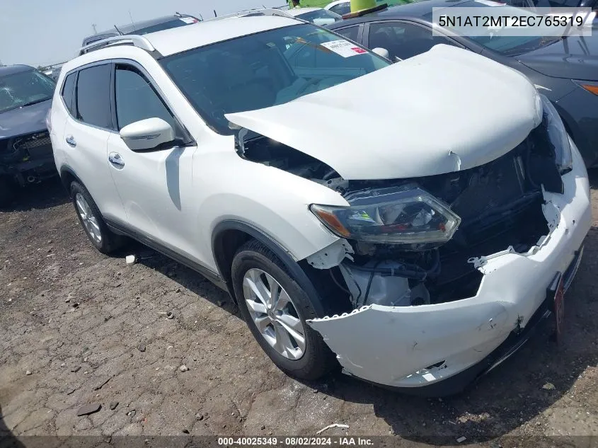 5N1AT2MT2EC765319 2014 Nissan Rogue Sv