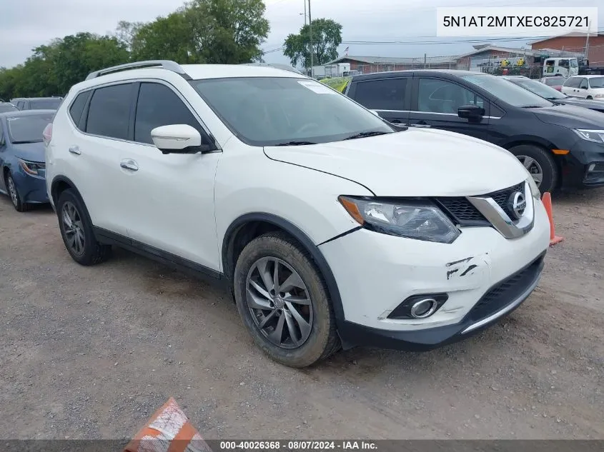 5N1AT2MTXEC825721 2014 Nissan Rogue Sl