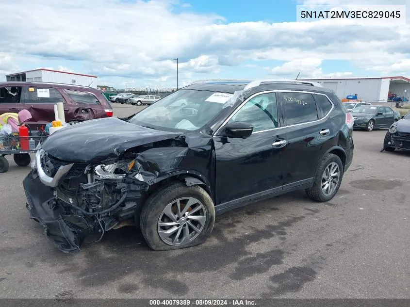 5N1AT2MV3EC829045 2014 Nissan Rogue Sl