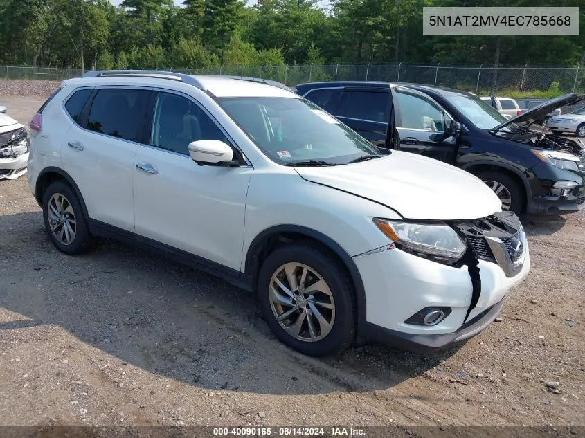 5N1AT2MV4EC785668 2014 Nissan Rogue Sl