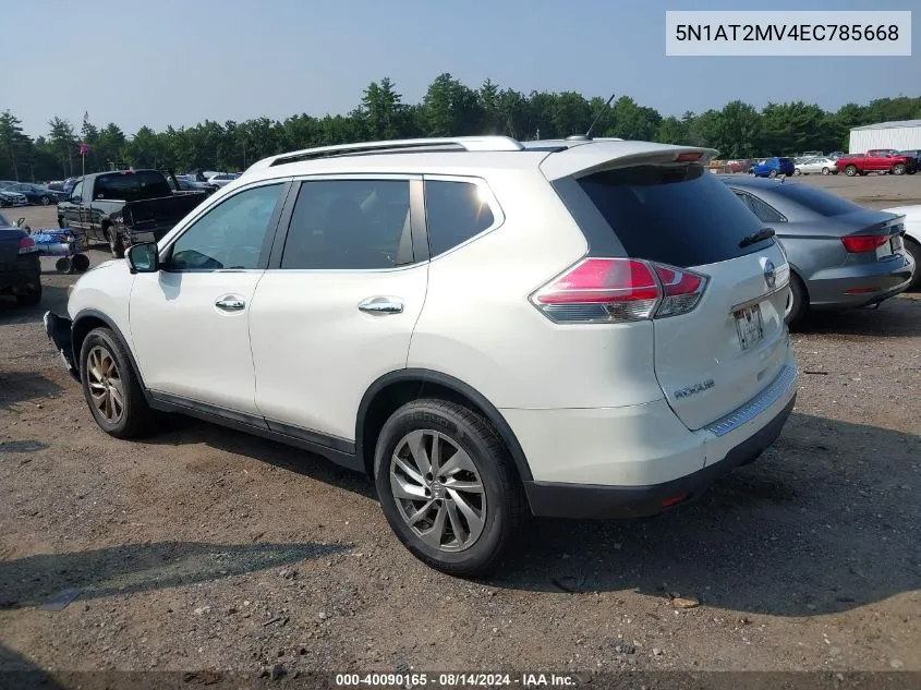 5N1AT2MV4EC785668 2014 Nissan Rogue Sl