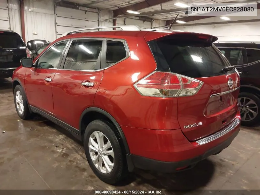 5N1AT2MV0EC828080 2014 Nissan Rogue Sv