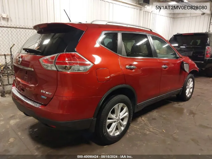 5N1AT2MV0EC828080 2014 Nissan Rogue Sv