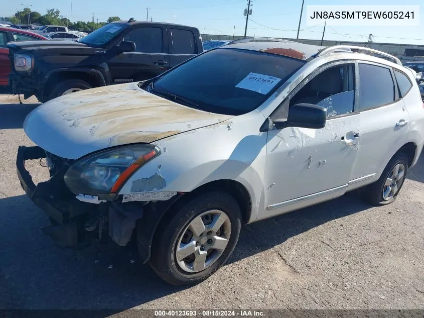 2014 Nissan Rogue Select S VIN: JN8AS5MT9EW605241 Lot: 40123693