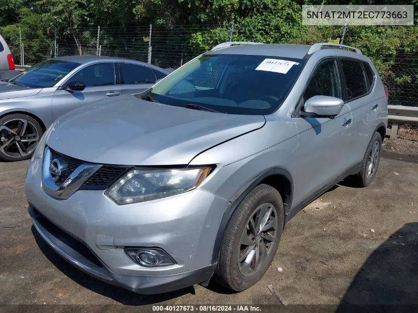 5N1AT2MT2EC773663 2014 Nissan Rogue Sl