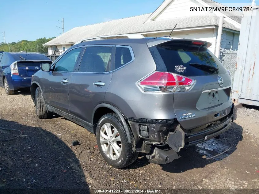 5N1AT2MV9EC849784 2014 Nissan Rogue Sv