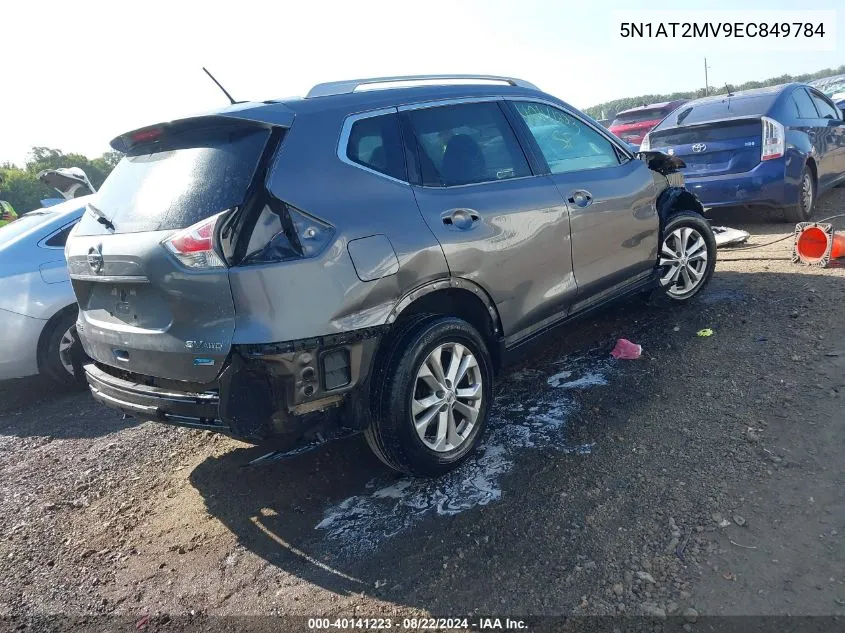 5N1AT2MV9EC849784 2014 Nissan Rogue Sv